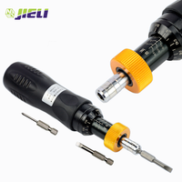 Juego de Destornilladores de Precisión 0.6/1.2/3/6N.m, Destornillador Industrial con Puntas S2/Plana/Phillips de Acero con Alto Contenido de Carbono para Bicicleta de Carretera