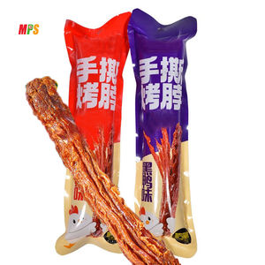 Vente en gros de snacks chinois 4 saveurs Snack de loisirs Cou de canard rôti aromatisé Cou de canard épicé - Product Image 2