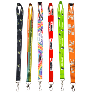 Custom Logo Polyester Lanyard with Metal <b>Clip</b> Silk Screen Printing Woven <b>Hook</b> for Event Promotion Custom Silk Screen Lanyard - Product Image 1