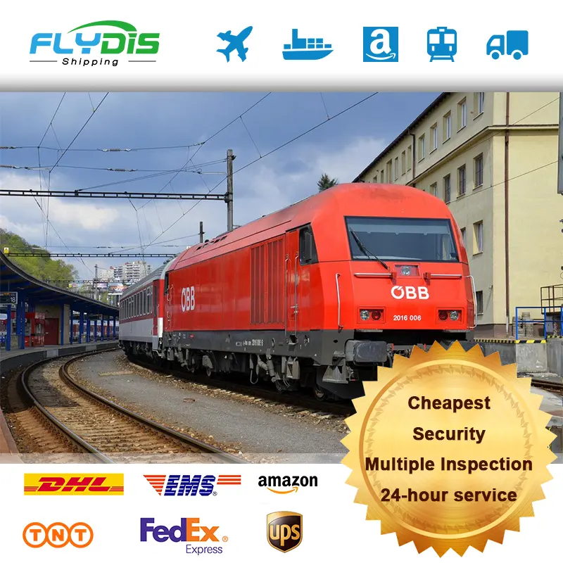 Trasporto merci veloce trasporto ferroviario treno spedizionieri tariffe dalla cina all'italia germania polonia europa