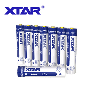 8 unids/set Xtar batería recargable tamaño <span class=keywords><strong>AAA</strong></span> 1,5 <span class=keywords><strong>V</strong></span> baterías de litio Li Ion Batera recargable <span class=keywords><strong>AAA</strong></span> Pilas Solares recargables - Product Image 1