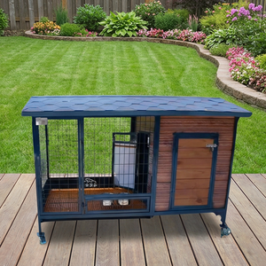 Caseta para Mascotas Resistente y Ecológica para Exteriores, en Tamaños Pequeño, Mediano y Grande, Resistente a la Intemperie, para Perros Grandes, Medianos y Pequeños - Product Image 2