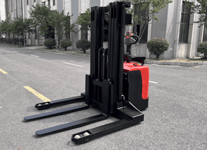 Apilador eléctrico de alta resistencia HELI 3T, <span class=keywords><strong>3000kg</strong></span>, elevador de palés de pierna a horcajadas, 1, 6 m3.5m, altura de elevación, soporte en apilador de palés para almacén - Product Image 2