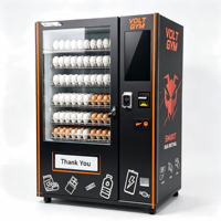Distributeur automatique réfrigéré intelligent d'œufs pour œufs de canard sur les marchés de produits frais et œufs de caille en supermarchés