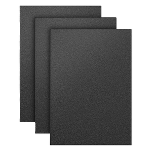מארז 3-מארז 12 "x16" שחור <span class=keywords><strong>abs</strong></span> גיליון פלסטיק <span class=keywords><strong>1</strong></span>/<span class=keywords><strong>8</strong></span> \ "עבה מתיחה גבוהה עוצמת כוח תבערה מותכת חומר תפאורה הבית לחתוך - Product Image 1