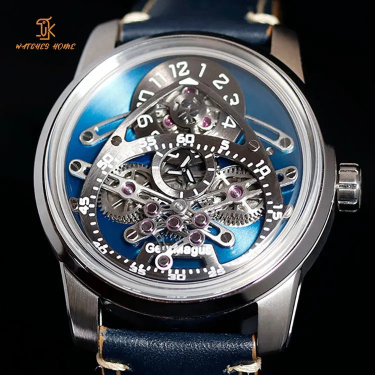 SANYIN jam tangan mekanis otomatis pria, desain sendiri kualitas tinggi gerakan SW200 Relojes 2023