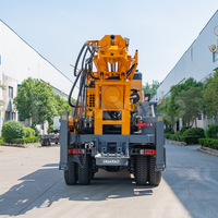 Machine de forage de puits profonds haute performance et robuste, fabriquée directement par le fabricant, avec un camion équipé d'une plateforme de forage de puits d'eau