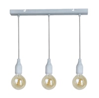 Promotion : Lustre suspendu multi-têtes de style traditionnel à douille E27 pour intérieur, 220V, garantie 1 an, 30 000 heures, pour salon