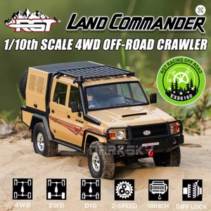 Nouvelle voiture télécommandée électrique RC 1/10 RGT SJY-EX86160 LAND COMMANDER LC79 4WD Brushed Crawler pour adultes et enfants - Product Image 3