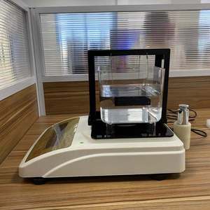 Penguji kepadatan plastik karet elektronik bubuk partikel pengukur gravitasi spesifik meteran kepadatan Solid membaca langsung - Product Image 3