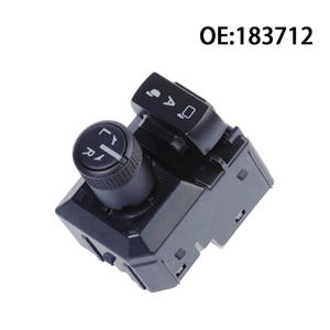 Interrupteur de rétroviseur pour Toyota Hilux Revo 2015-2020, plastique ABS, état neuf, 12V, pour usage industriel - Product Image 1