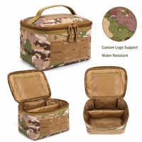 Pochette tactique personnalisée avec logo, sac utilitaire Molle, durable, imperméable avec fermeture éclair pour la chasse en plein air, le tir, la randonnée, le camping