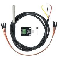 Kit modul Sensor suhu 5V yang dapat disesuaikan dengan antarmuka Analog/Digital untuk proyek mikrokontroler