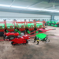 Multifunción Diesel Potente Cultivador Monocultivo Potencia Tiller 15 Hp Walking Tractor Mdt740