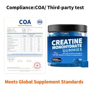 Gummies de créatine à marque privée OEM, saveur personnalisée, faible MOQ, délai de livraison rapide, test COA pour les vendeurs de plateformes e-commerce - Product Image 5