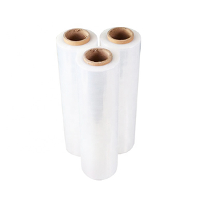 Free Sample Lldpe <b>Clear</b> Plastic Pallet Stretch Film <b>Wrap</b> - Product Image 1