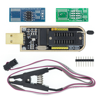 AITEWIN ROBOT H341 H341A CH341B Módulo Programador USB para EEPROM Flash BIOS de las Series 24 y 25, Clip de Prueba SOIC8 SOP8 93CXX / 25CXX, Kit DIY