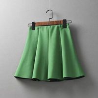 Jupe courte plissée taille haute 2026, nouvelle collection été, style académie, amincissante, anti-exposition, pour petites tailles