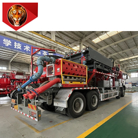 Tigerrig FMC3000 3000HP Pompe à piston pour plateforme de forage rotative avec moteur diesel CMS, boîte de vitesses Allison, camion sur chenilles, 105Mpa, course de 10 pouces