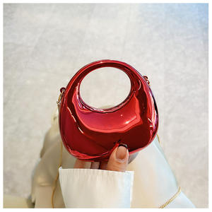 I-0288 Wholesale Designer <b>Bags</b> Luxury Acrylic Wedding Party <b>Clutch</b> Candy Color Wrist <b>Bags</b> Bright Dumpling Design Handbag - Product Image 3