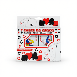 Cartas de Juego de Plástico para Póker, Bridge, Rummy y Scala con Estuche - Product Image 2