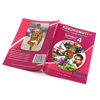 Service d'impression Livre éducatif scolaire à couverture souple Reliure parfaite Papier offset Prix raisonnable Livre Film d'impression Stratification
