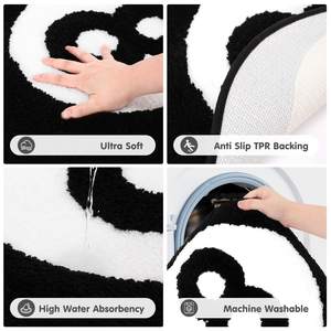 <strong>8</strong> <strong>Ball</strong> Tufted <strong>Rug</strong> Billiards Bath Mat Fun Baby Play Mat for Bedroom Small Floor Carpet Non Slip Machine Washable Circle Area <strong>Rugs</strong> - Product Image 5