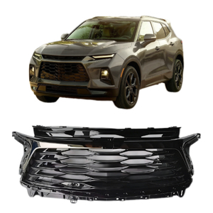 Grille avant neuve en gros 84764907 pour <span class=keywords><strong>Chevrolet</strong></span> <span class=keywords><strong>Blazer</strong></span> <span class=keywords><strong>RS</strong></span> <span class=keywords><strong>2023</strong></span> Plus ABS Chrome Noir Bicolore Direct Usine En Stock - Product Image 1