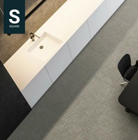 Revêtement de sol LVT écologique, imperméable, à faible rétrécissement et dimensionnellement stable, pour l'installation de planches de vinyle grand format dans les chambres et les salles de sport