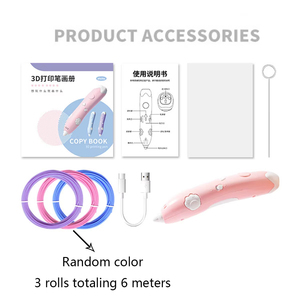 Stylo d'impression 3D pour enfants - Stylo d'art 3D à basse température sûr et créatif, kit de démarrage DIY, cadeau d'anniversaire pour garçons et filles - Product Image 3