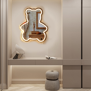 Lampe LED personnalisée Neonawall avec impression UV <span class=keywords><strong>de</strong></span> photos et noms, lumière blanche chaude, veilleuse <span class=keywords><strong>de</strong></span> <span class=keywords><strong>nuit</strong></span>, utilisation en chambre, télécommande à intensité variable - Product Image 2