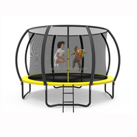 Rete Protettiva per Trampolino Zoshine 6-16FT per Esterni, per Bambini e Adulti, in Schiuma PVC, Resistente alle Intemperie, Sicura ed Ecologica