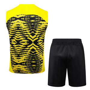 Custom OEM Adult Sleeveless <b>Football</b> Jersey <b>Set</b> Soccer Wear - Product Image 6