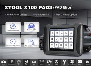 XTOOL X100 PAD3 Plus KC501 พร้อมอะแดปเตอร์ M821 รองรับการใช้งานกับรถยนต์เมอร์เซเดส-เบนซ์ กรณีกุญแจหายทั้งหมด - Product Image 2