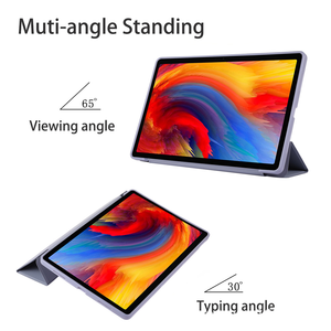 <span class=keywords><strong>Housse</strong></span> de <span class=keywords><strong>tablette</strong></span> souple, étui à trois volets, étuis de protection souples en TPU pour <span class=keywords><strong>Lenovo</strong></span> Idea <span class=keywords><strong>Tab</strong></span> Pro 12.7/ <span class=keywords><strong>Tab</strong></span> <span class=keywords><strong>P11</strong></span> J606/Pad 11 <span class=keywords><strong>Plus</strong></span> J607 - Product Image 5