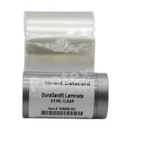 Imprimante de cartes d'identité Datacard SD460 à transfert thermique, couverture complète des cartes, 350 impressions de cartes, Datacard 508668-001, laminage transparent Duragard 0,5 mil