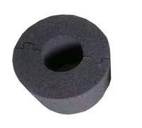 Rouleau d'isolation en mousse noire inoffensive pour matériaux insonorisants, isolation thermique des bâtiments, mousse de verre