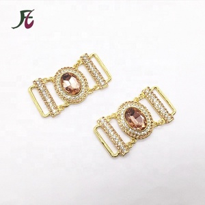 Conectores de Bikini de Cristal con Diseño Nuevo 2024, Hebilla de Sujetador Tipo Anillo de Metal con Decoración de Diamantes de Imitación, <span class=keywords><strong>Accesorios</strong></span> de Traje de Baño <span class=keywords><strong>para</strong></span> Chicas Sexys - Product Image 3