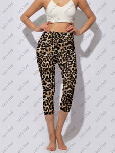 بدون حد أدنى للطلب/أنماط مخصصة/دروبشيبينغ/بيع بالجملة، ابحث عن أنماط جديدة: بنطلونات يوجا عالية الخصر للتحكم بالبطن، ملابس رياضية وبدون خياطة، بنطلونات نسائية بمقاسات كبيرة، ملابس مخصصة - Product Image 2