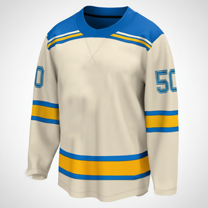 Maillot de Hockey sur glace personnalisé respirant de haute qualité meilleure qualité mode en gros avec concevoir votre propre Logo maillot de Hockey sur glace - Product Image 1