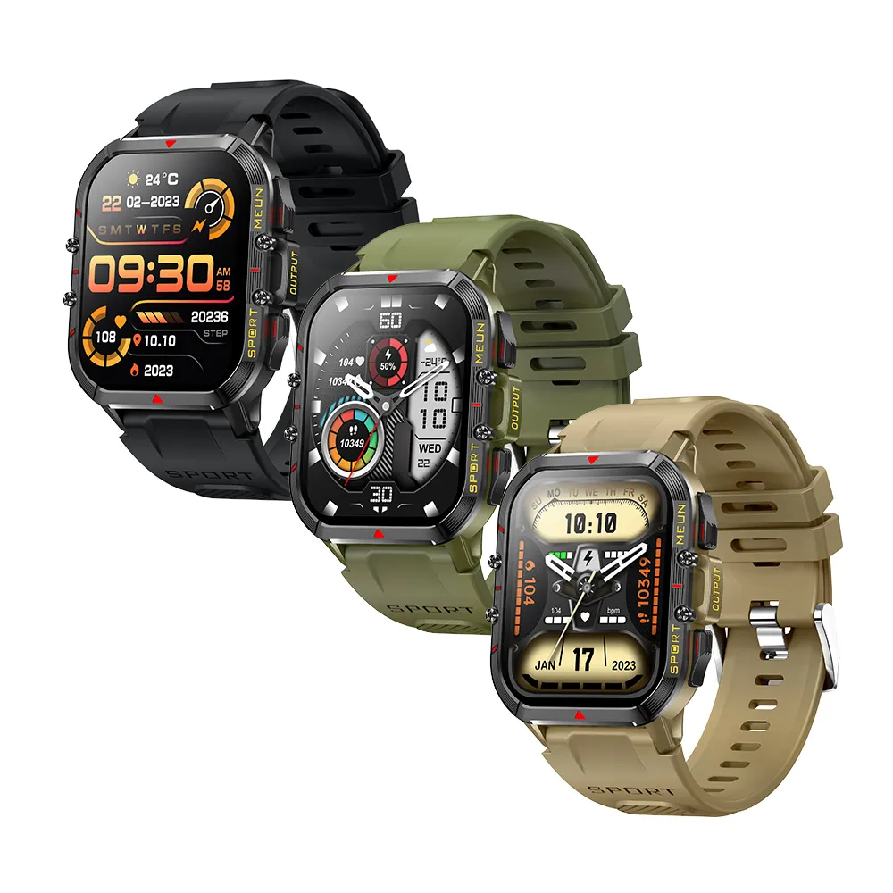 Outdoor sport smartwatch impermeabile digital smart watch band custom women mens reloj sport smart watches men