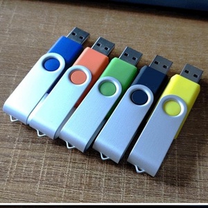 Dispositivo USB Giratorio Colorido, Marca Personalizada, Unidad Flash USB 3.0, Memoria USB Metálica Económica de 16GB 32GB 64GB - Product Image 6