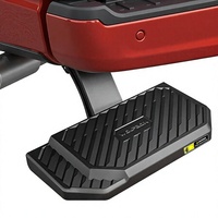 Marchepied rétractable WOLFBOX pour hayon, compatible F-150 2021-2026 / Lightning EV 2022-2026, en aluminium robuste 330 LBS, remplacement facile