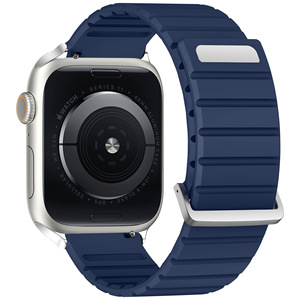 สายซิลิโคนแม่เหล็กสองสี Upro สำหรับ Apple Watch Ultra 2 Series 10 11 SE Sport Loop Strap ขนาด 49 มม. 46 มม. 45 มม. 44 มม. 42 มม. 41 มม. - Product Image 6