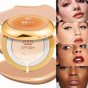 MOMO Queen Cushion Foundation CC Cream Maquillage Waterproof Solar Private Label Full Coverage - Product Image 3