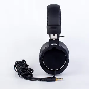 Manufacture Customize Wired Stereo Headset Over Ear Noise Canceling Professional Studio Headphone Monitor For Recording