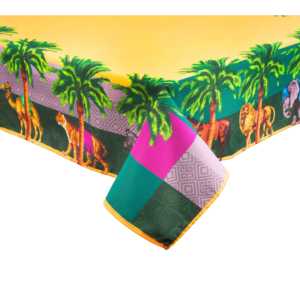 Nappe Excelsa Le Cirque Du Marrakech en coton 140x240 cm multicolore - Product Image 2