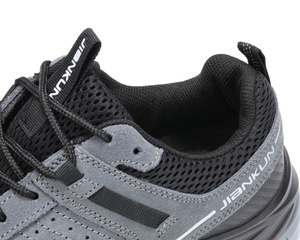 JIANKUN 2026 Nuevo Estilo de <span class=keywords><strong>Zapatos</strong></span> de Seguridad de Cuero de Ante con Puntera de Material Compuesto, Antipinchazos, Antiaplastamiento, Antideslizantes para Hombre y <span class=keywords><strong>Mujer</strong></span> - Product Image 3