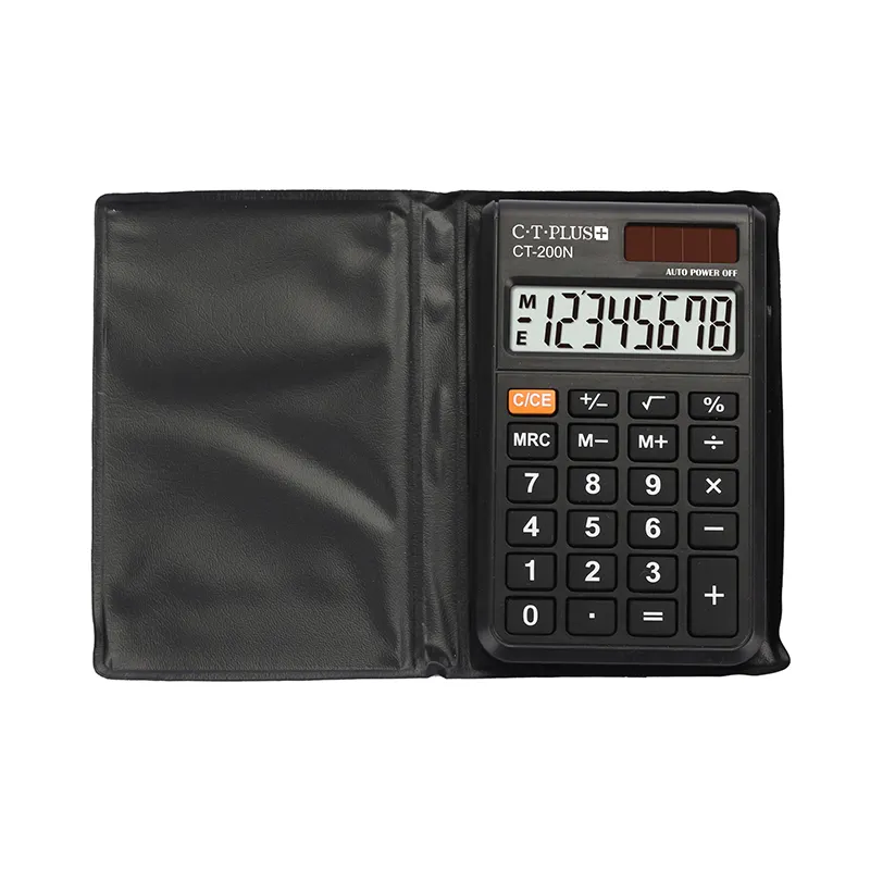 Small Mini Calculators Office Desktop Customized Logo Portable Calculadora Calculatrice Solar 8 Digits Pocket Mini Calculators