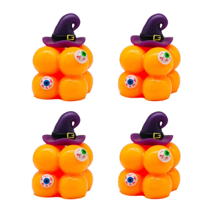 Serie de vacaciones transfronteriza: Cubo sólido de Halloween de plástico, juguete antiestrés peculiar y burlón, squishies al por mayor - Product Image 1